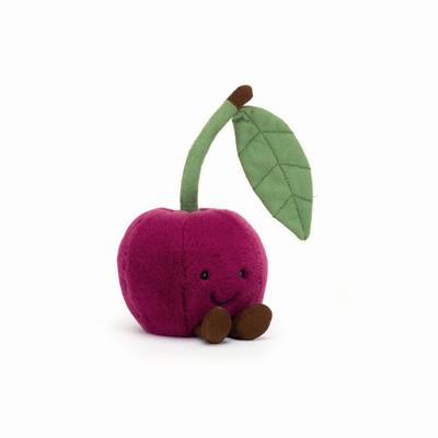 Jellycat Cherry New Zealand | TGMLK3681